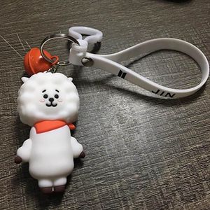Kpop Star EXO Lanyard Porte-clés Lanière Noir Sac Phone Deco Pendentif Kpop Fans