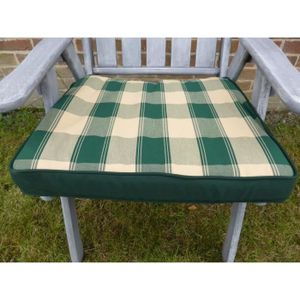 Chaise de jardin coussins d/'assise Lavable Lot de 6 Imperméable TERRACOTTA Sièges Coussins