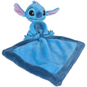 DOUDOU Doudou Disney Stitch - 13 cm - Pour bébé - Licence Disney