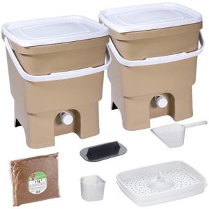 hozelock composteur de cuisine bokashi activateur bio 1 kg cdiscount jardin