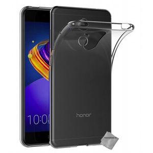 COQUE - BUMPER Coque silicone gel fine pour Huawei Honor 6C Pro + film ecran - TPU TRANSPARENT