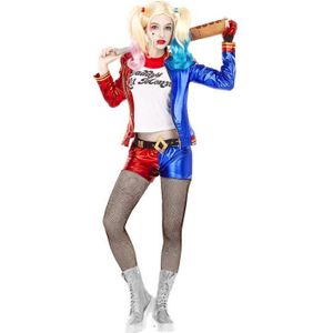 Déguisement luxe Harley Quinn Super Hero Girls fille 8 à 10 ans