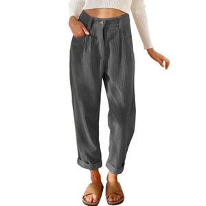 Pantalon velours cotele femme Cdiscount