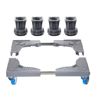 Socle de machine /à laver Queta pour r/éfrig/érateur support r/églable pour s/èche-linge machine /à laver et r/éfrig/érateur r/éfrig/érateur r/éfrig/érateur . 50-66 cm