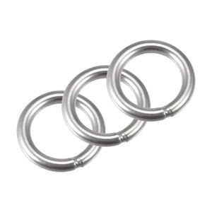 Anneau D inox 316 soudure TIG - Haute résistance