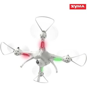 DRONE SYMA X8 PRO Drone Blanc avec caméra wifi fpv et LE