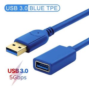 Câble USB 3.0 A mâle vers USB A mâle série Summit, transfert de données 5  Gbit/s, 0,9 m