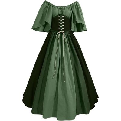 Robe médiévale grande taille pas cher hot sale