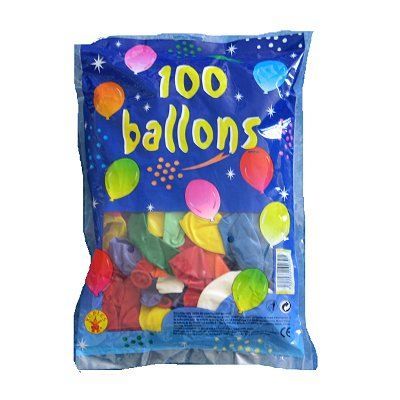 Sans Marque Sachet Ballon Gonflable - 100 pièces - Mixte Couleur à prix pas  cher