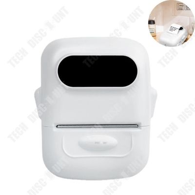 Imprimante Portable TD® Version Anglaise Blanc + 10 Rouleaux Papier  Thermique Étiquette Photo Bluetooth Impression de Poche - Cdiscount  Informatique