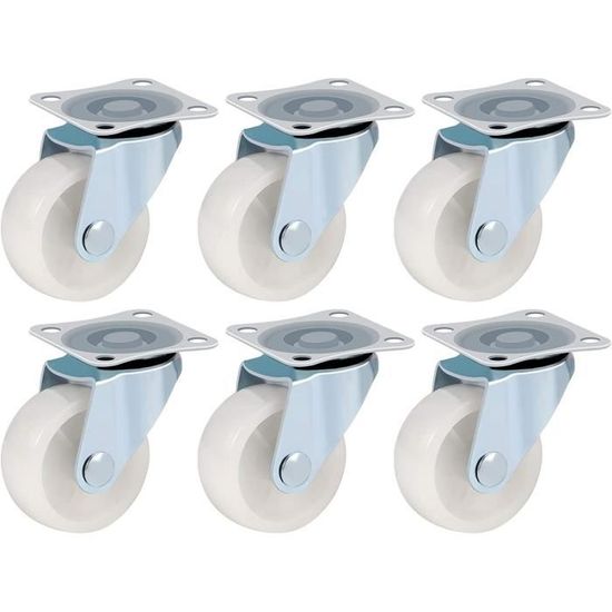 Mobilité Support éclairage 360 Lot De 3 Roulettes Pivotantes Professionnelles De 22 Mm De Diamètre Aura Studio 3