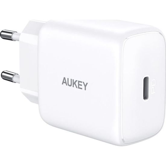 Chargeeur Audukey PA-R1 1x USB-C 3 A (PA-R1-W)
