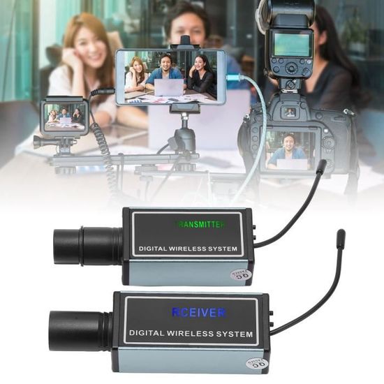 Système Micro Sans Fil UHF LIWEARE - Émetteur/récepteur XLR, 20 Canaux, Portée 30-50 M, Pour Sono PA - 3