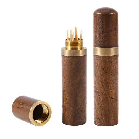 Relaxdays Cure-Dents En Bois Lot De 4000, Cure-Dents Fins, Pour Hygiène Dentaire, Apéritif & Bricolage, Piques Apéritifs