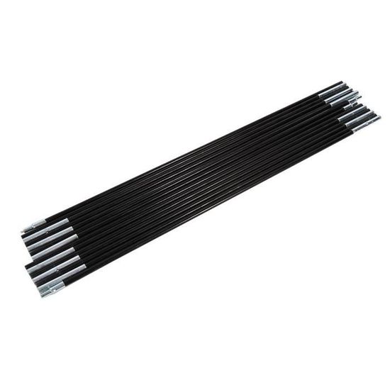 Kit Réparation Poteaux Tente OLPRO - Fibre De Verre 12,7 Mm X 75 Cm - 4 Pièces