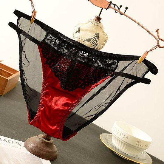 Pyjama Femme En Dentelle Avec G-string - Lingerie De Nuit Sexy Et Confortable