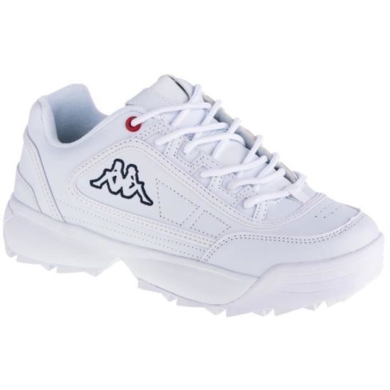 Basket kappa blanche femme discount