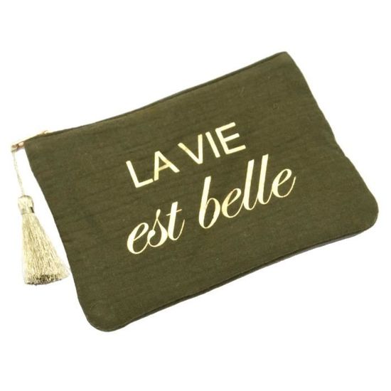 Trousse Personnalisée Gymnaste - Cadeau Original - 28x19cm Coton - Fabriqué En France