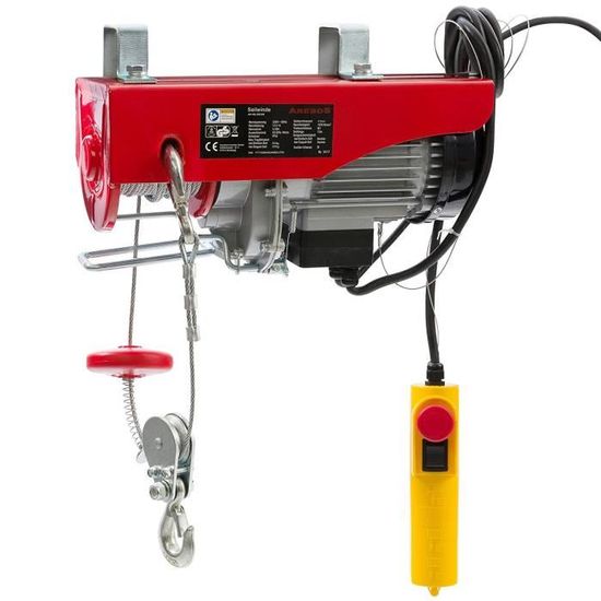 Palan électrique 230V treuil à câble électrique avec 300 — free download