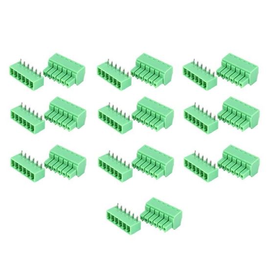 Lot De 10 Connecteurs De Fils Rail PCT-211 - Borne De Câblage Rapide - Neuf Générique