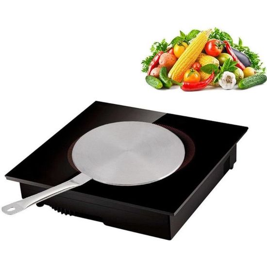 Plaque Diffuseur De Chaleur Pour Plaques à Induction – Acier Inoxydable 13 Cm, Transfert De Chaleur Efficace