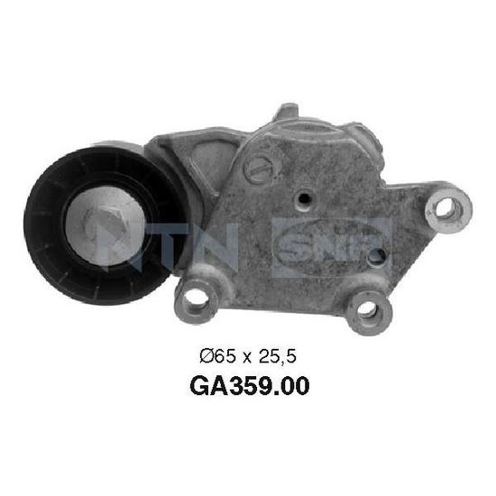 SNR GA359.27 Rouleau Tendeur Courroie Poly-V - Compatible Citroën, Peugeot, Fiat
