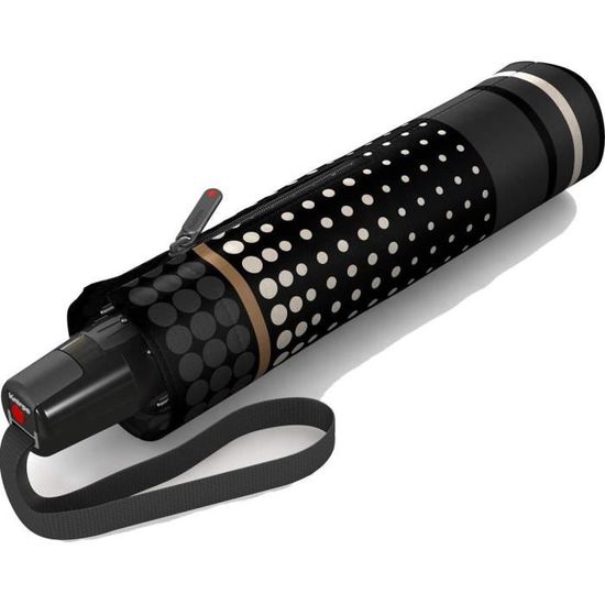 Knirps Parapluie en fibre T2 Duomatic à pois