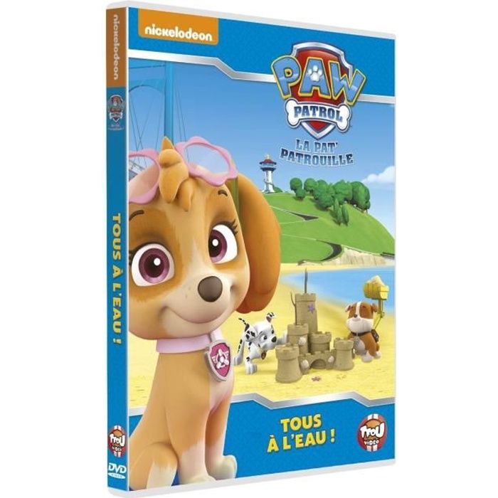 Dvd Paw Patrol La Pat Patrouille 8 Tous A L Eau Cdiscount Dvd