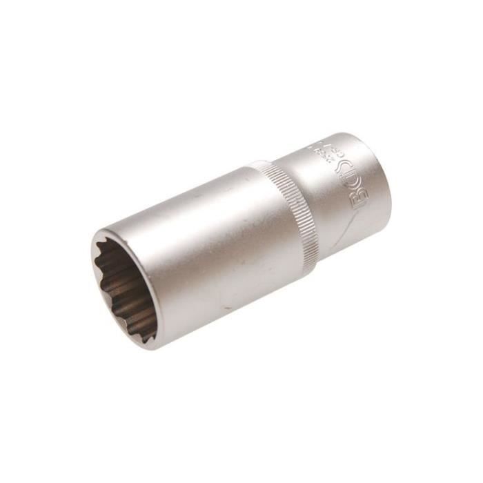 Douille pour clé à douille pour injecteurs diesel 12,5 mm (1/2-) 27 mm