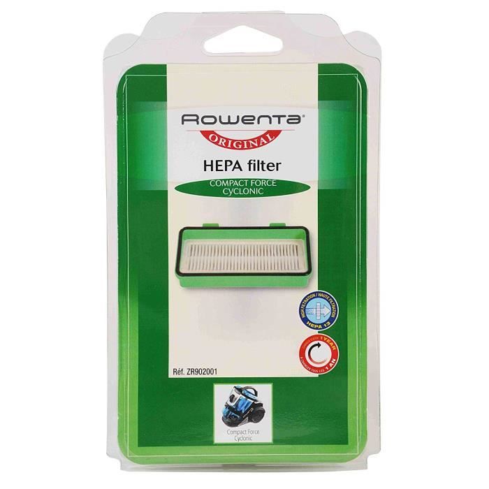 Rowenta ZR902001 Filtre HEPA pour Aspirateur Compact Force Cyclonic