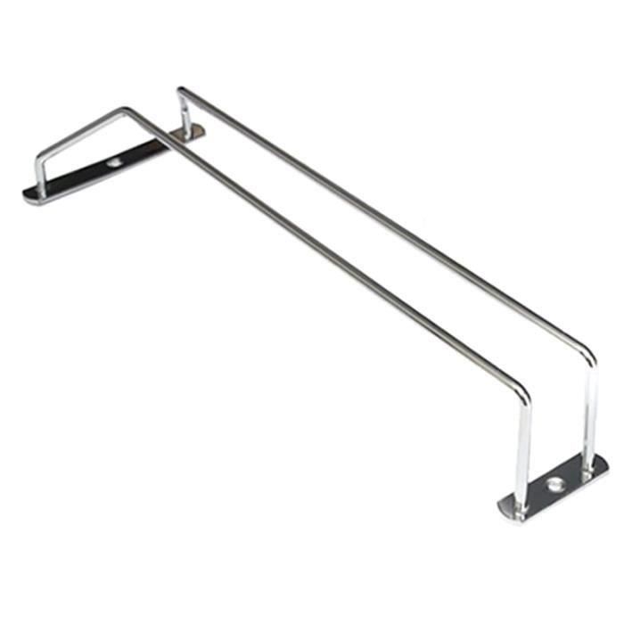 HT Acier Inoxydable Rangement Support Verre A Pied Coupe Casier A Vin Porte-Verre, 35Cm - HTTS823A2231