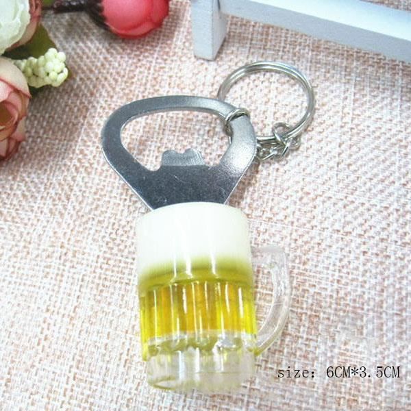Creative Mini 3D bière ouvre-bouteille maison personnalité boisson décapsuleur réfrigérateur bâton barre - Modèle: 12 - WMKPQA08751