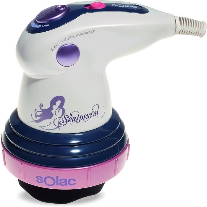 Solac - 105803 - ME7711- Masseur Sculptural Circulaire / Pression Pneumatique