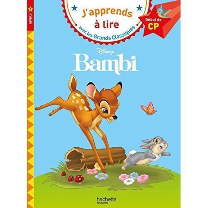 Bambi CP Niveau 1 livre broché