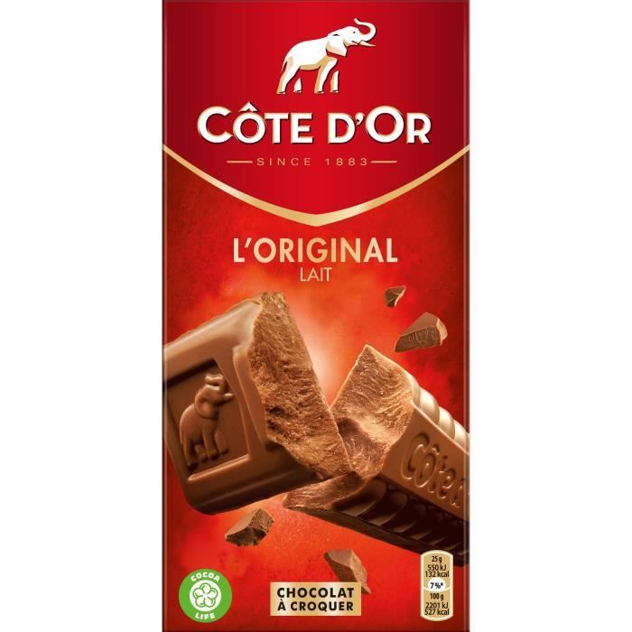 CODE D'OR Chocolat au lait extra-fin - 200 g