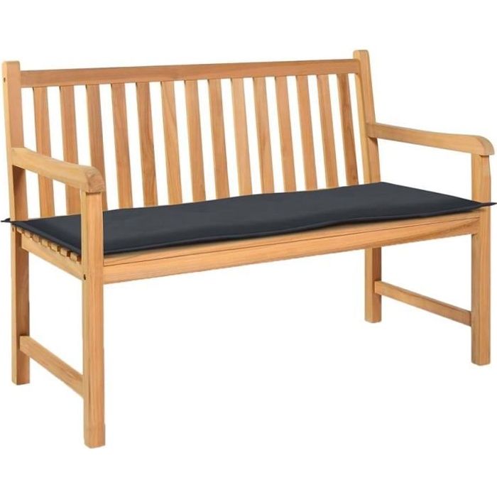 Coussin de Banquette 120 x 50 x 3 cm - Coussin pour banc de jardin, terrasse, balcon, balancelle (Bancs non inclus)-RAI