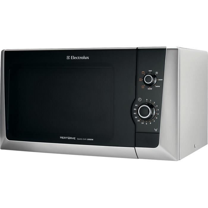 Electrolux EMM21150S, Comptoir, Micro-ondes grill, 18,5 L, 800 W, Rotatif, Argent