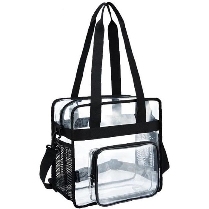 Sac à cosmétiques PVC Jelly Sac Maquillage Grande Capacité de toilette Transparente Sac clair