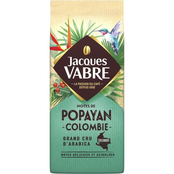 JACQUES VABRE Terroir de Popoyan - Café moulu - 250 g