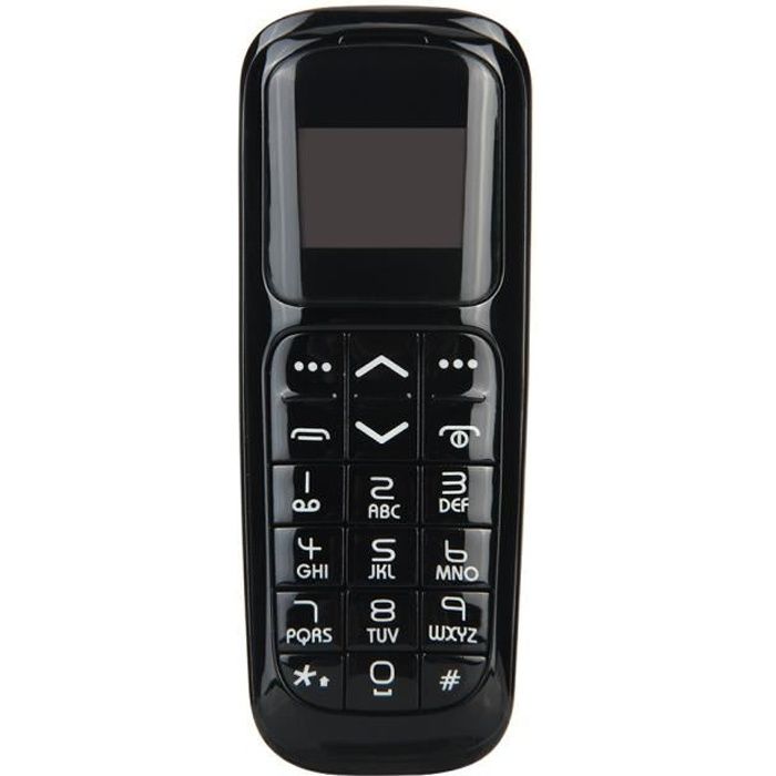 Long-CZ V2 Mini Téléphone Portable - Noir