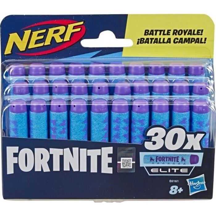 NERF Fortnite Elite Darts Refill recharge de 30 pièces