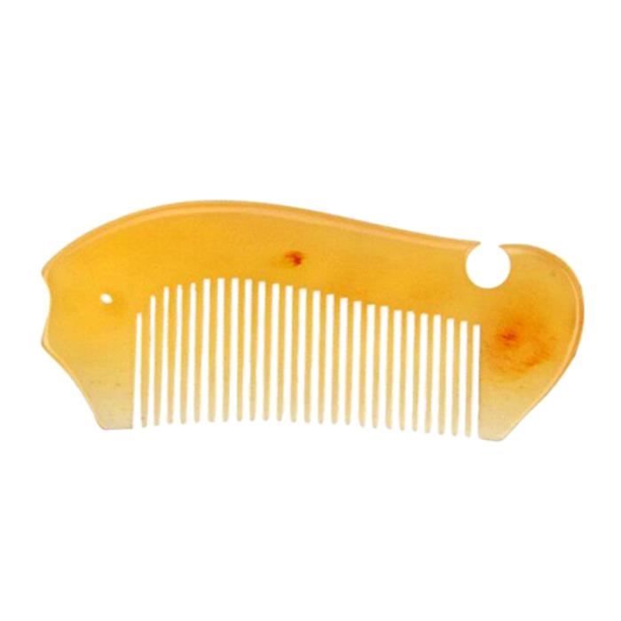 1pc Hair Comb Fish Shape Portable Massage Smoothing Anti-static Prevent Loss for Woman Girls BROSSE MANUELLE - PEIGNE