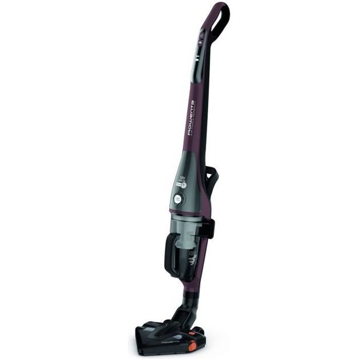 ROWENTA RH9139WH Air Force Serenity Aspirateur balai sans fil, Tête Delta, Autonomie 45 min, Ultra performant, Ultra silencieux