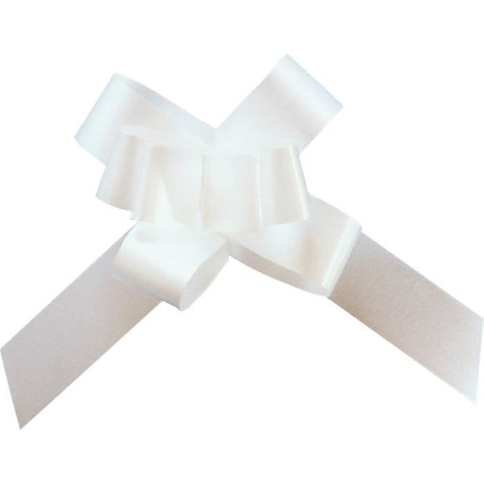 SANTEX Mini nœud automatique uni blanc