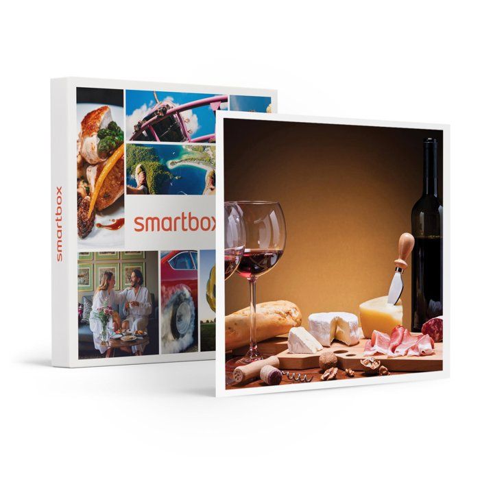 Smartbox - Visite gastronomique d’1 ville de France avec un guide local pour 2 - Coffret Cadeau - 5 visites partout en France