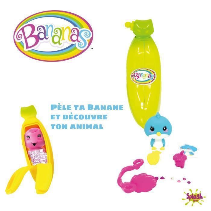 SPLASH TOYS banana s single modèle aléatoire à l'unitépleinair DECOUVERTE NATURE