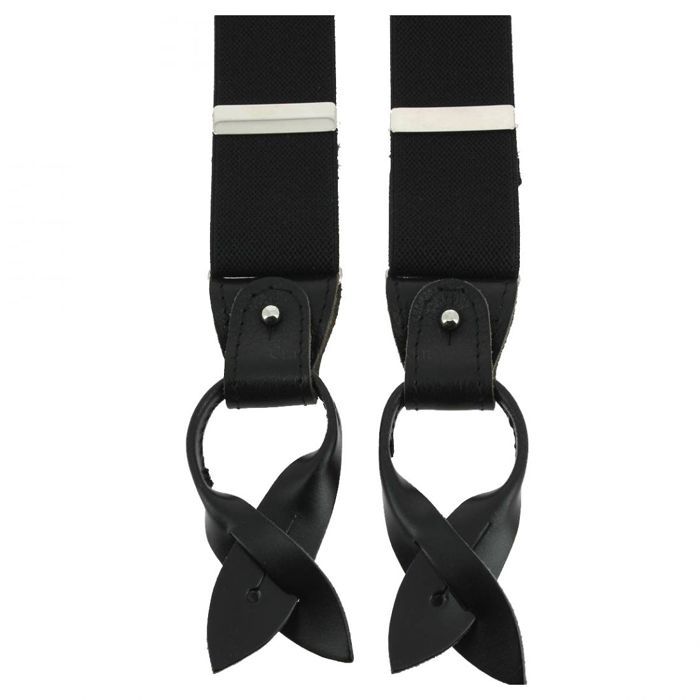Bretelle 3 attaches Hercule, noir charbon