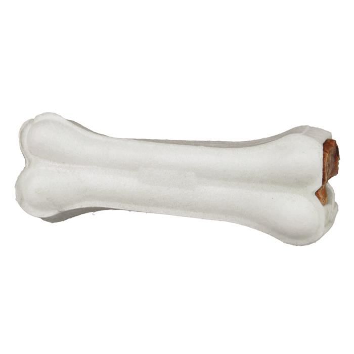 TRIXIE Os à mâcher Denta Fun avec fourrés au canard 10cm - Pour chien - 2 pièces - 70g