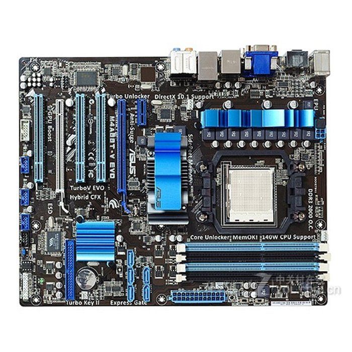 Carte mère ASUS M4A88T-V EVO AMD 880G Socket AM3 4xDDR3 16GB ATX - Asus