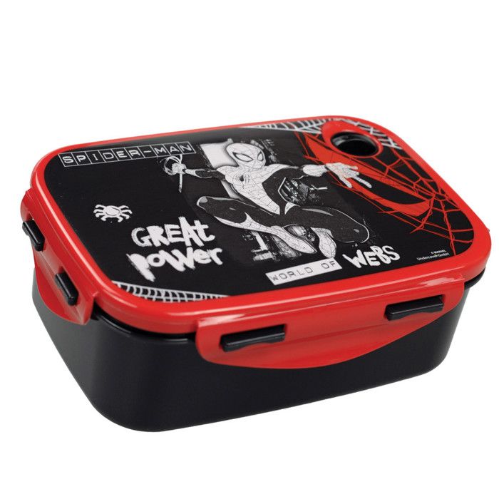 Boite gouter Spiderman Great Power 17 CM